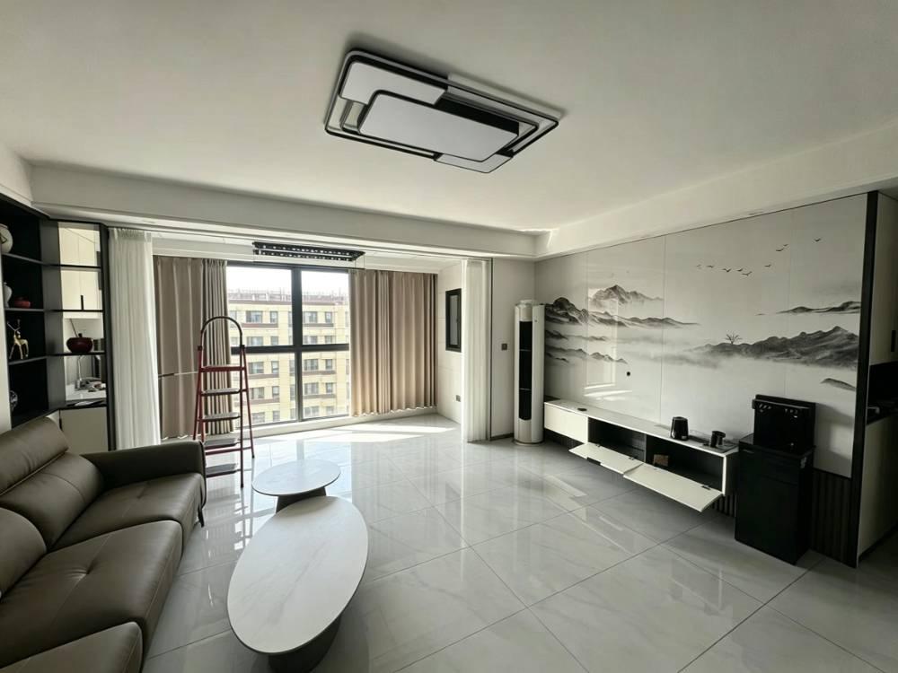 120㎡现代简约，黑白灰横厅颜值拉满